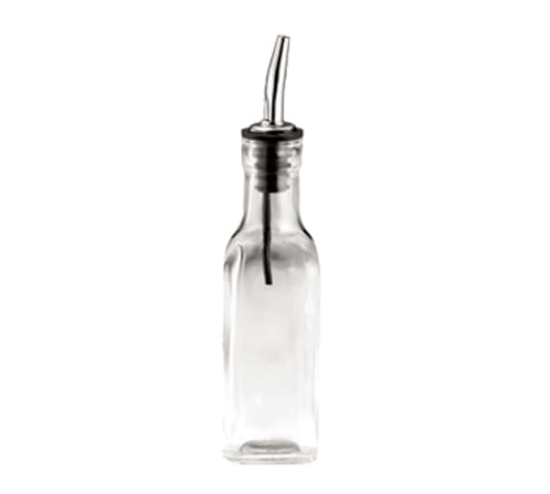 TableCraft 60125J Prima Collection Oil & Vinegar Cruet Bottles (Bottle Only) Glass 6 Oz
