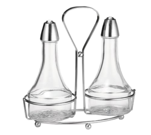 TableCraft 608N Modern Collection Cruet Set Chrome Plated 8 Oz