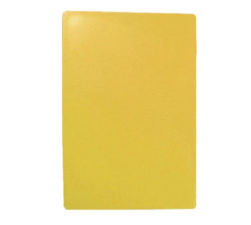 TableCraft CB1824YA Cash & Carry Cutting Board Yellow Polyethylene 24" x 18" x 0.50"