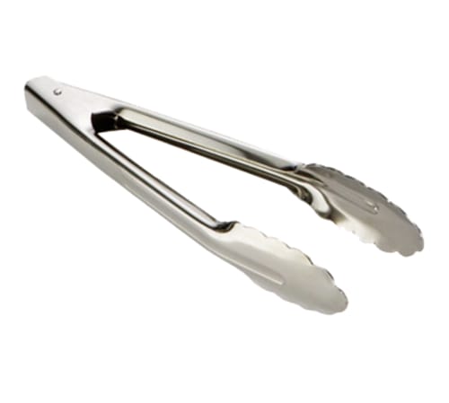 TableCraft 74 Utility Tongs Stainless Steel 9.50" x 1.50" x 1.50"