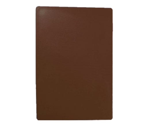 TableCraft CB1824BRA Cash & Carry Cutting Board Brown Polyethylene 24" x 18" x 0.50"
