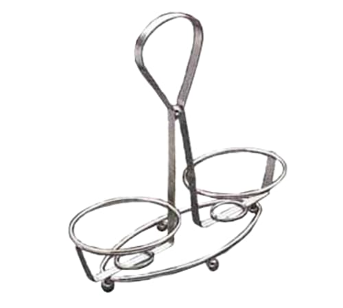 TableCraft 608R Modern Collection Rack Chrome Plated Fits 608N 8.38" x 3.88" x 8.50"