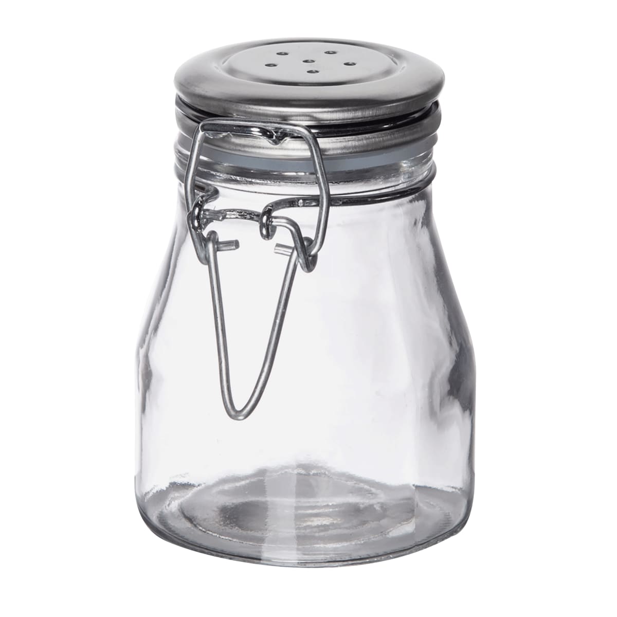 TableCraft H3S&P Cash & Carry Resealable Salt & Pepper Shakers Glass (Clear Glass) 3.5 Oz
