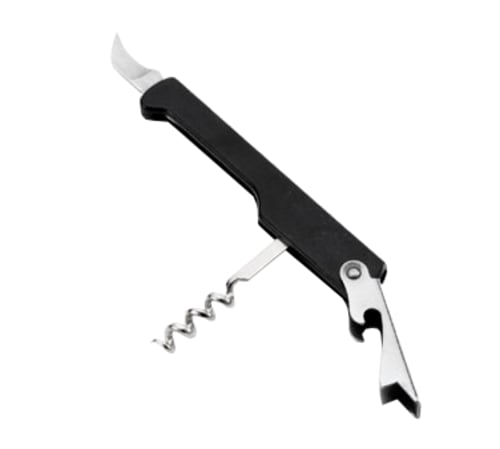 TableCraft 1226 Waiter's Corkscrew Plastic Includes Foil Cutter 4.44" x 0.88" x 0.38"