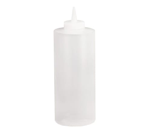 TableCraft 32C Squeeze Bottle Clear Polyethylene  32 Oz