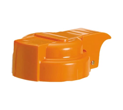 TableCraft 3248XT Replacement Syrup Pourer Top Orange Plastic Fits Option Dispensers 3.94" x 2.62" x 1.38"
