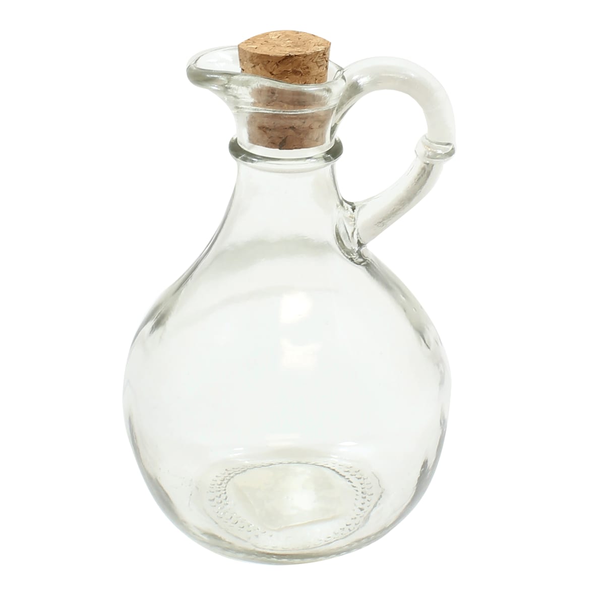 TableCraft H92000 Cash & Carry Oil & Vinegar Bottles Glass (Clear Glass) Pack of 6  11 Oz