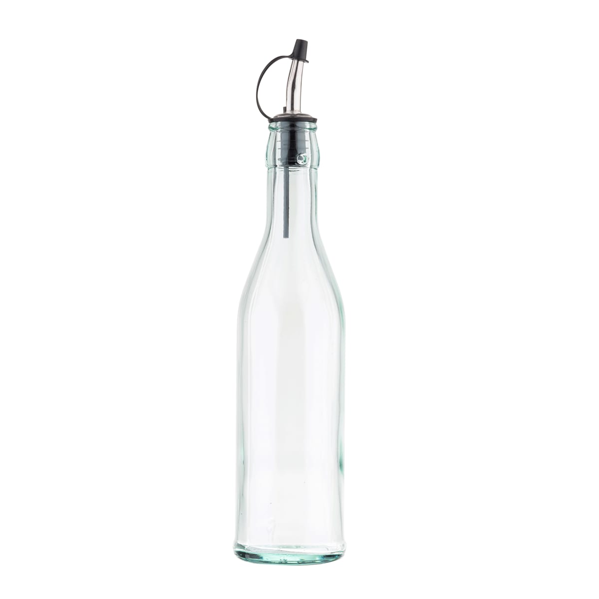 TableCraft H92007 Cash & Carry Oil & Vinegar Bottles Glass (Green Tinted Glass)  17 Oz