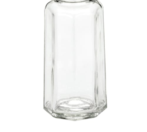 TableCraft 155J-2 Paneled Salt & Pepper Shakers (Jar Only) Glass Fits 155S&P 2 Oz