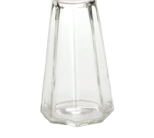 TableCraft 156J-2 Paneled Salt & Pepper Shakers (Jar Only) Glass (Clear Glass) Fits 156S&P-2  3 Oz