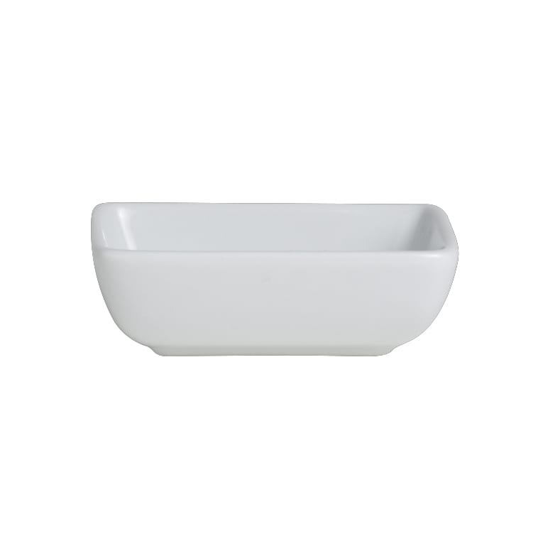 Steelite 6900E596 Varick Dinnerware Cafe Porcelain Pub Rectangle Tray L 3.25" W 2.375" H 1.0" (2.0 oz) 36/Case