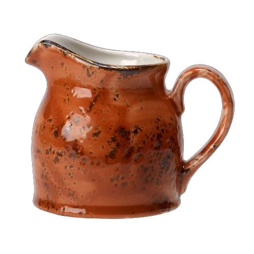 Steelite 11330387 Steelite Performance Craft Terracotta Club Jug L 5.5" W 4.0" H 3.25" (5.0 oz) 12/Case