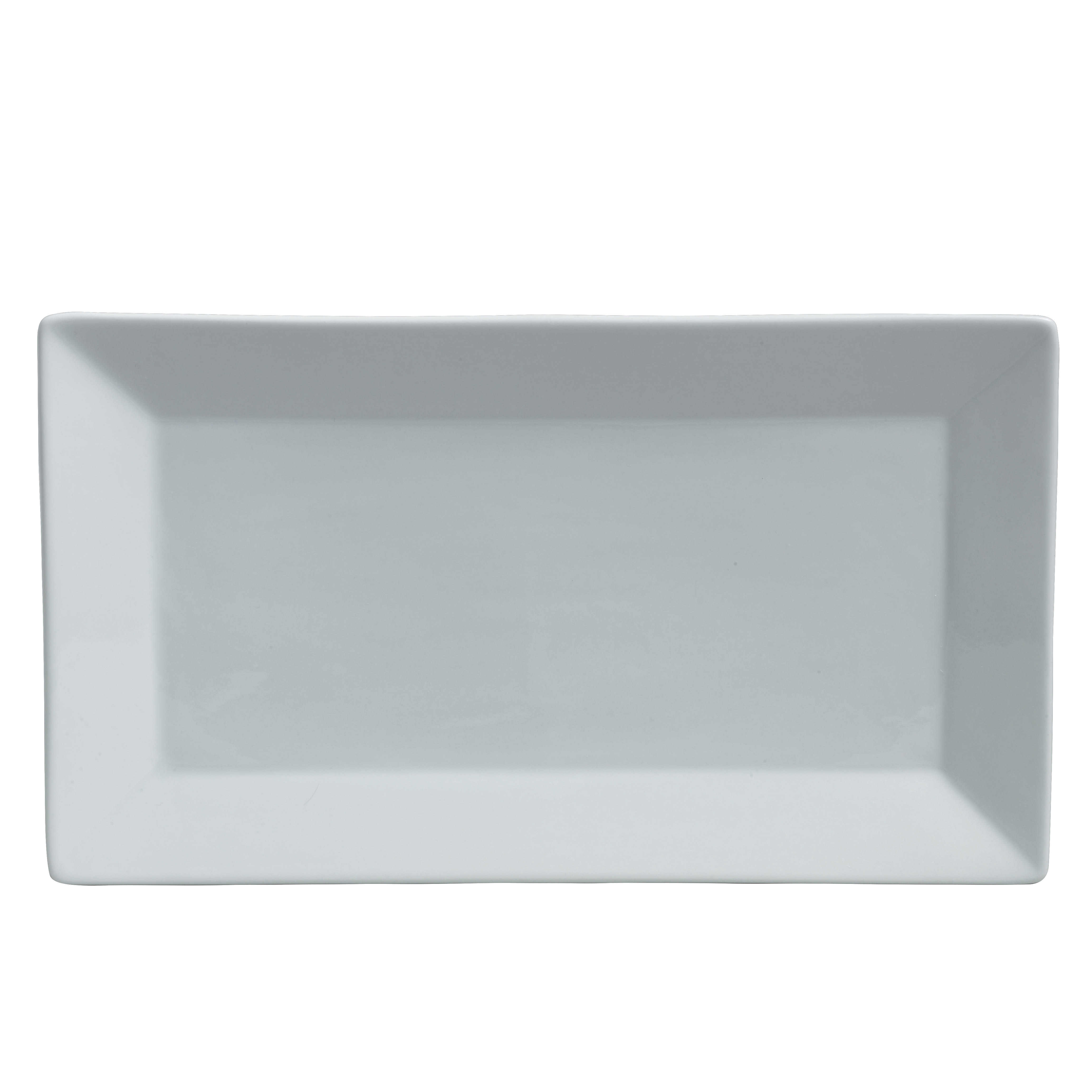 Steelite 6900E555 Varick Dinnerware Cafe Porcelain Pub Rectangle Tray L 7.0" W 4.375" 12/Case