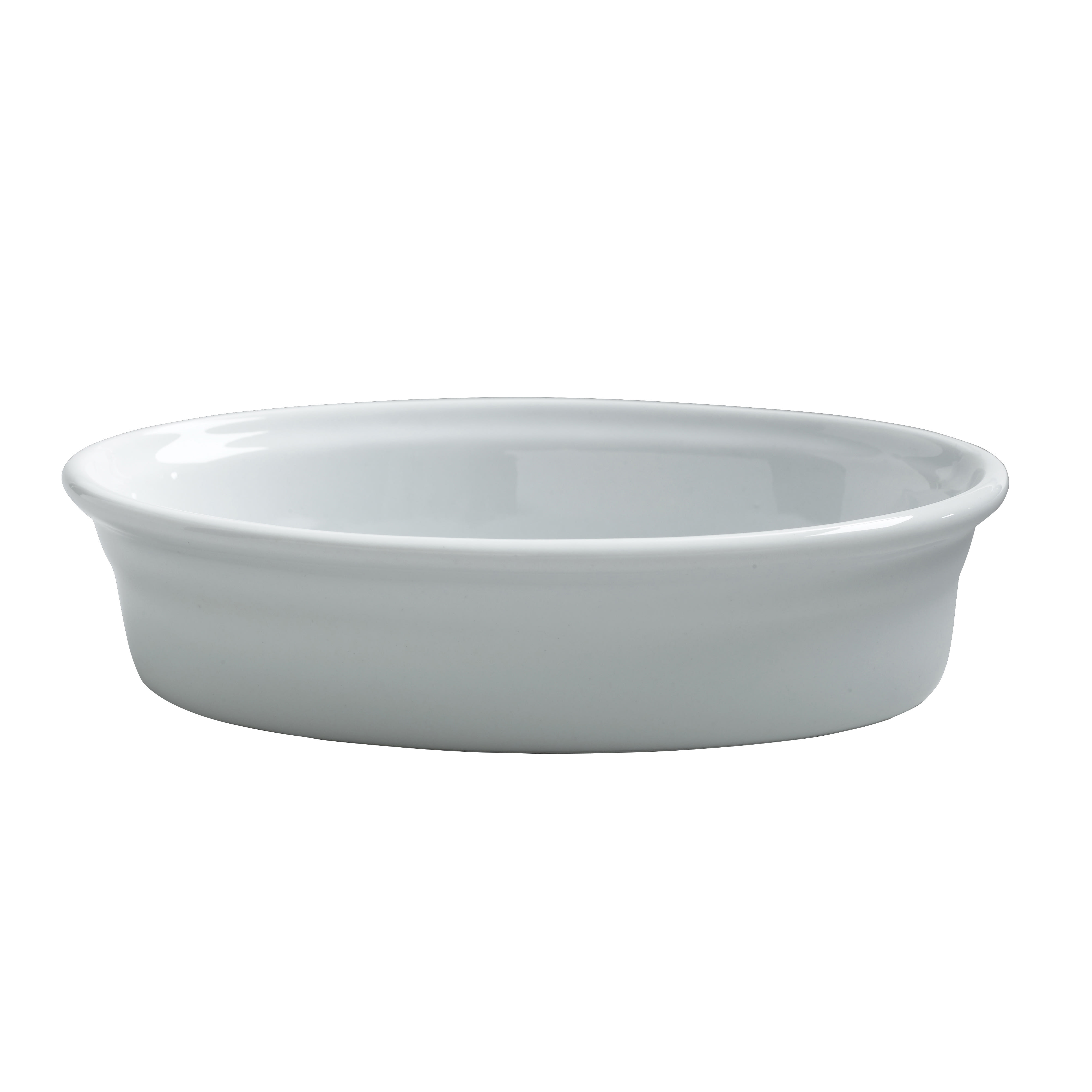 Steelite 6900E528 Varick Dinnerware Cafe Porcelain A La Carte Oval Baker L 6.5" W 4.375" H 1.5" (8.0 oz) 12/Case