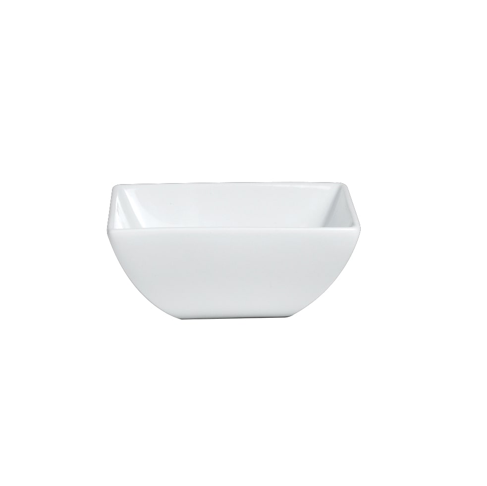 Steelite 6900E542 Varick Dinnerware Cafe Porcelain Pub Square Bowl L 5.25" W 5.25" H 2.25" (18.0 oz) 12/Case