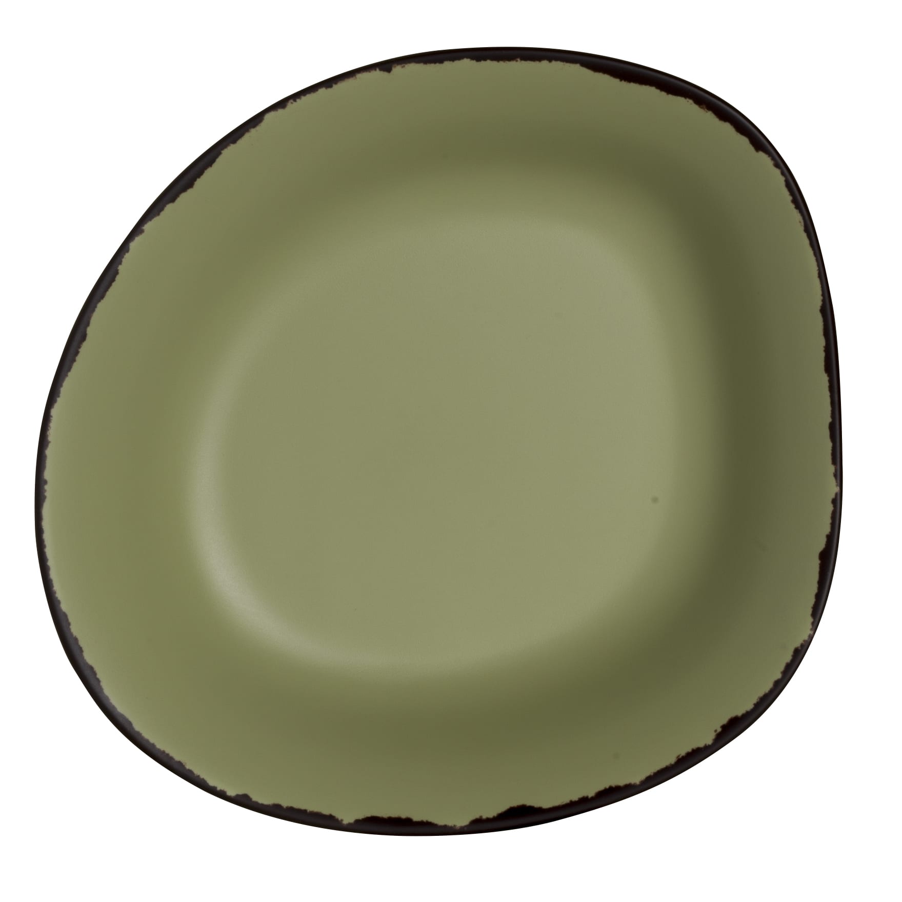 Steelite 7216DD023 Delfin Melamine Marisol Rustic Sage Pasta Bowl D 10.0" H 2.0" (1.25 qt) 12/Case