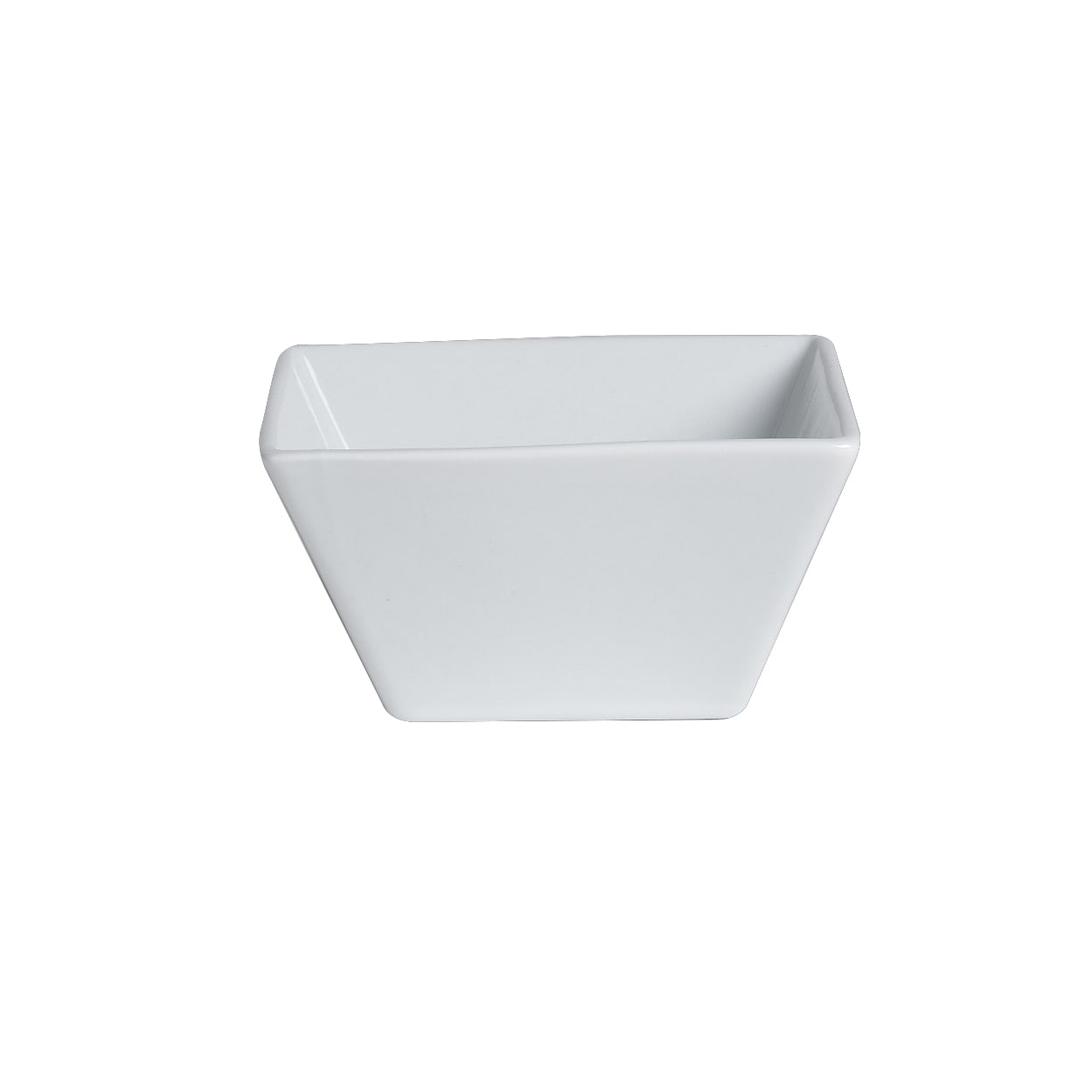 Steelite 6900E560 Varick Dinnerware Cafe Porcelain Pub Square Bowl L 4.875" W 4.875" H 2.375" (12.0 oz) 12/Case