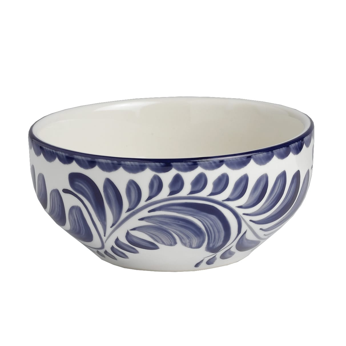 Steelite A120P032 Anfora Puebla Blue Oatmeal Bowl D 5.0" H 2.375" (13.5 oz) 24/Case