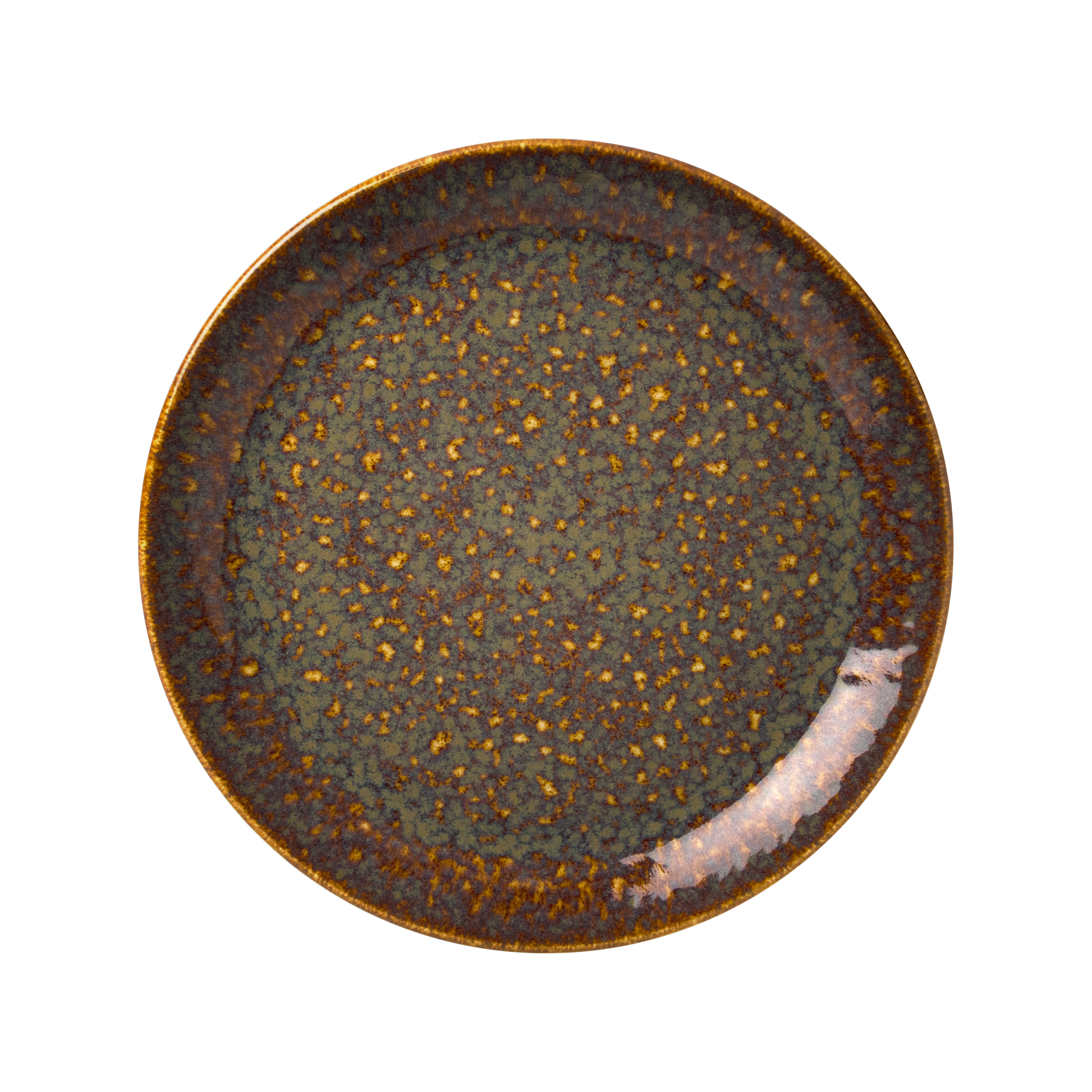 Steelite 12020543 Steelite Performance Vesuvius Amber Taste Coupe Plate D 9.0" 12/Case