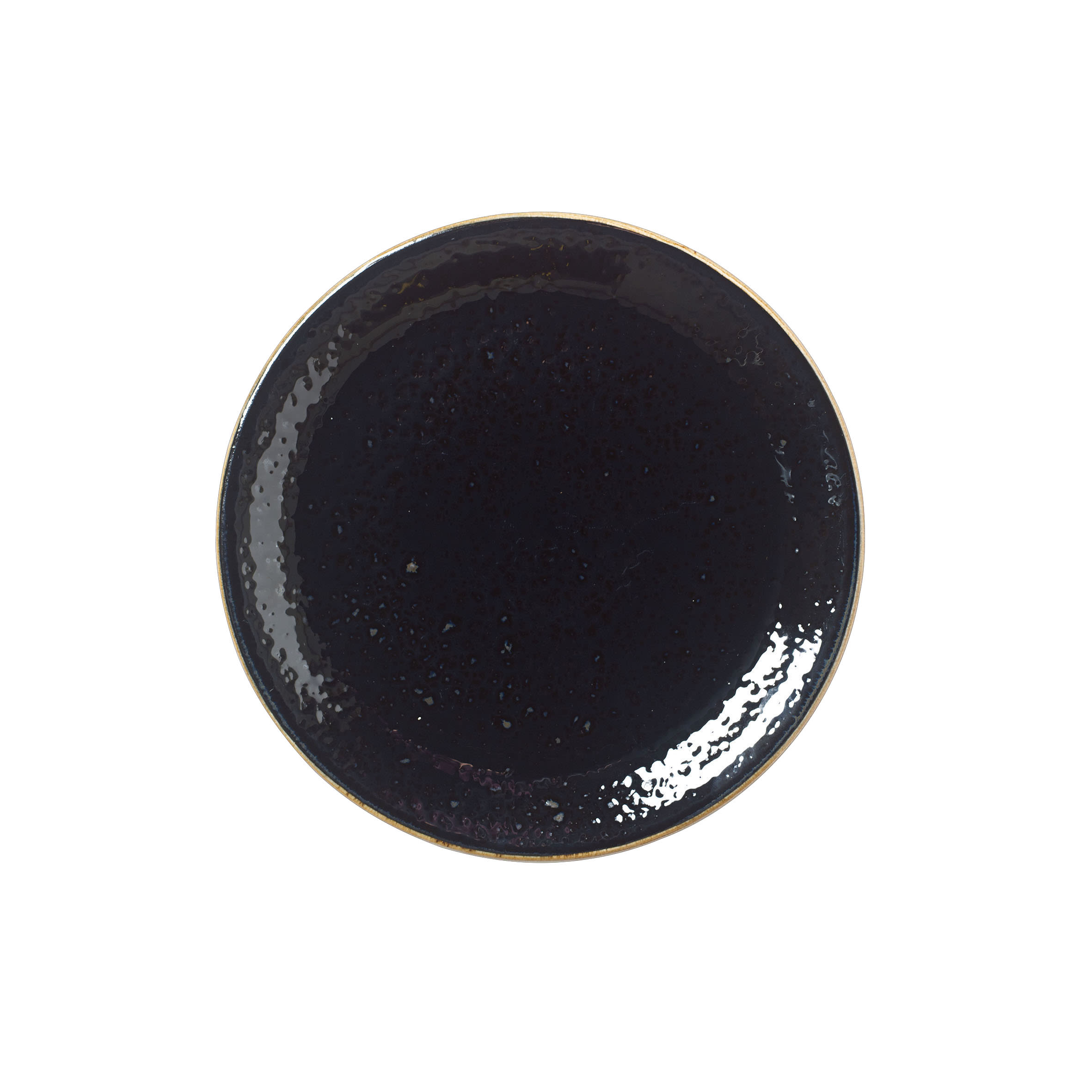 Steelite 12090567 Steelite Performance Craft Licorice Taste Coupe Plate D 8.0" H 0.625" 24/Case