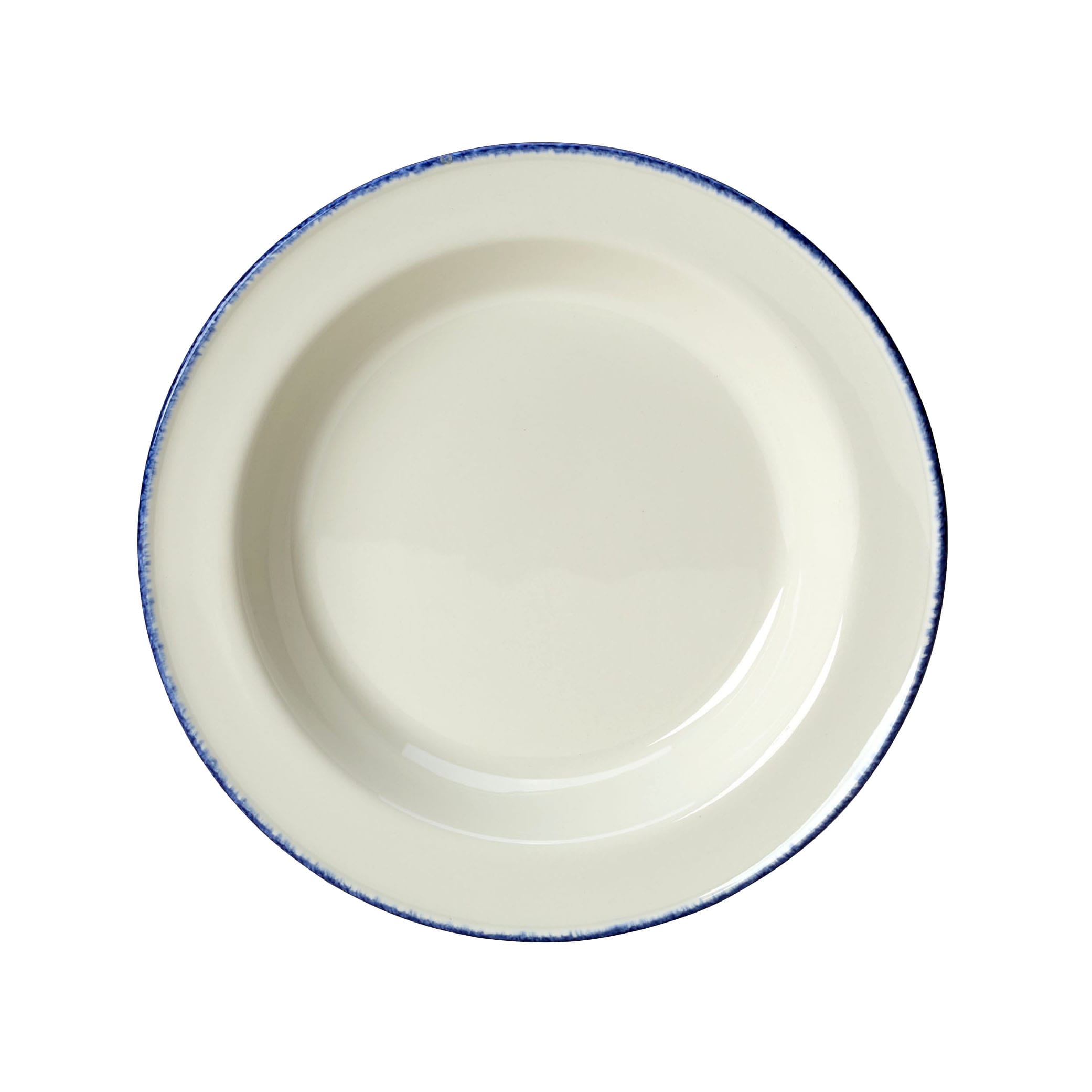 Steelite Performance Dapple Blue Slimline Soup Plate D 8.5" H 1.25" (12.75 oz) 24/Case
