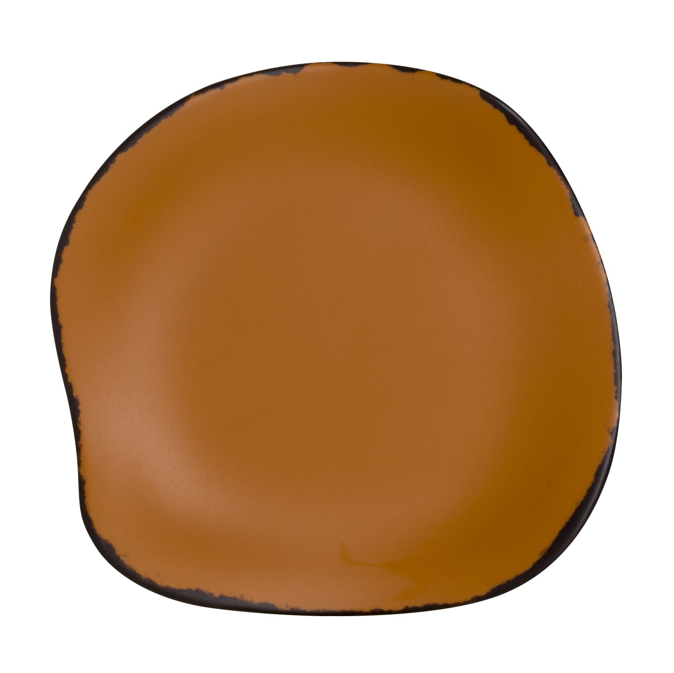 Steelite 7217DD028 Delfin Melamine Marisol Rustic Clay Plate D 11.5" 12/Case