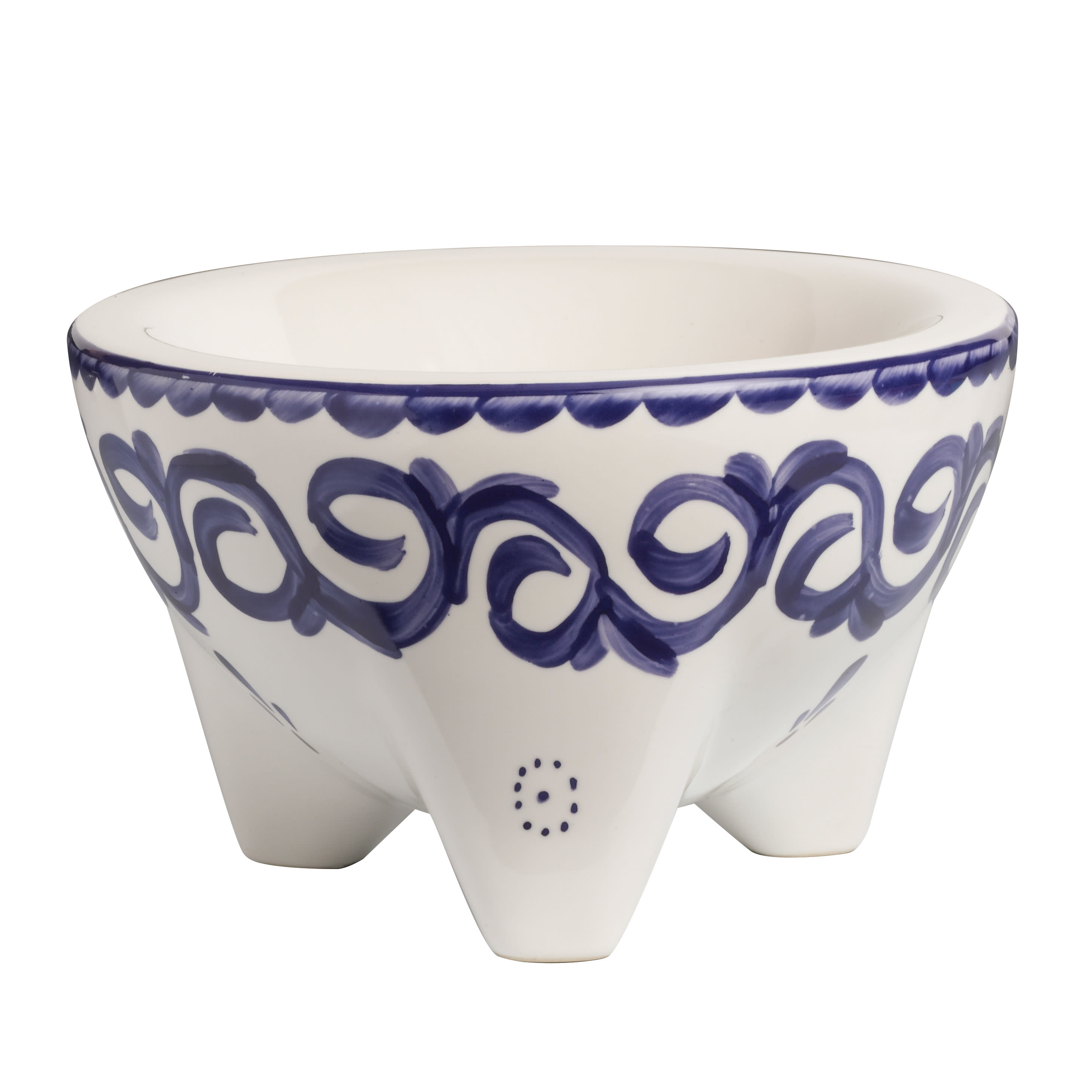 Steelite A120P175 Anfora Puebla Blue Molcajete D 6.5" H 4.0" (11.0 oz) 6/Case