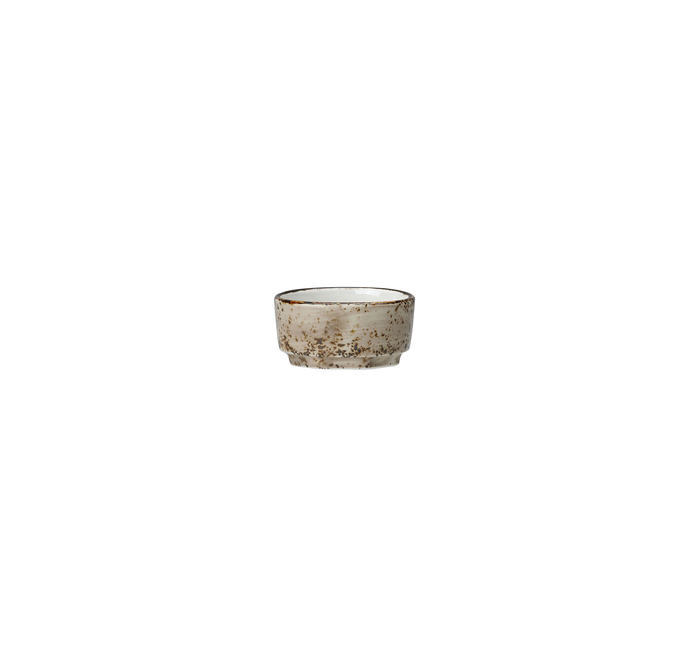 Steelite 11290575 Steelite Performance Craft Porcini Taster Dip D 2.5" H 1.25" (1.75 oz) 12/Case