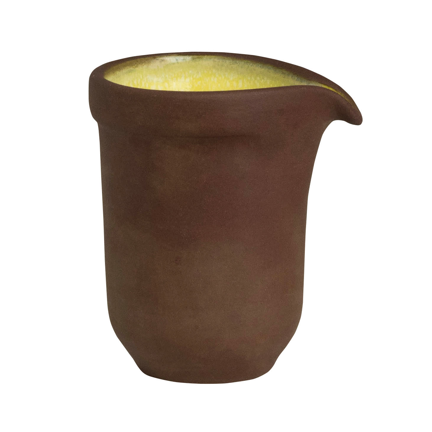 Steelite 6214RT007 Maham Studio Spice Saffron Sauce Pourer W 2.375" H 2.5" (1.5 oz) 12/Case