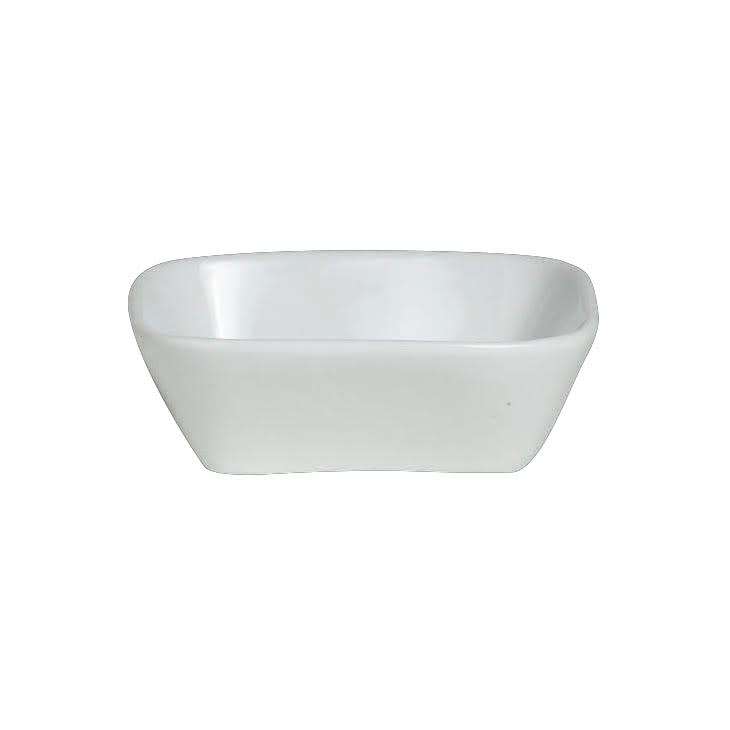 Steelite 6900E568 Varick Dinnerware Cafe Porcelain A La Carte Square Ramekin L 4.0" W 4.0" H 1.25" (5.5 oz) 36/Case