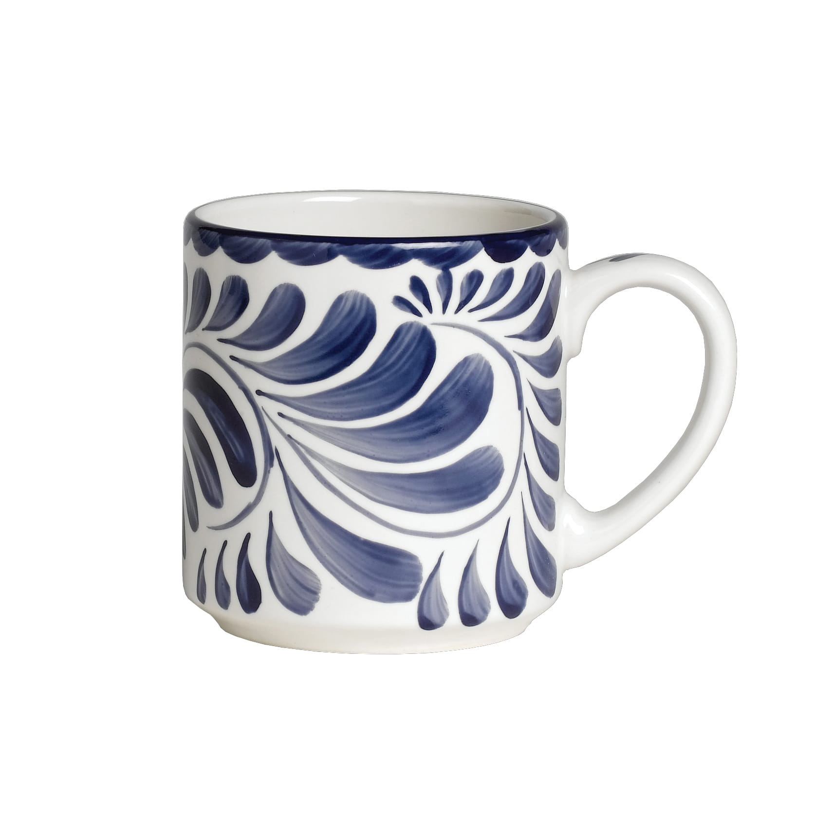 Steelite A120P049 Anfora Puebla Blue Acapulco Mug L 4.75" H 3.5" (10.0 oz) 24/Case