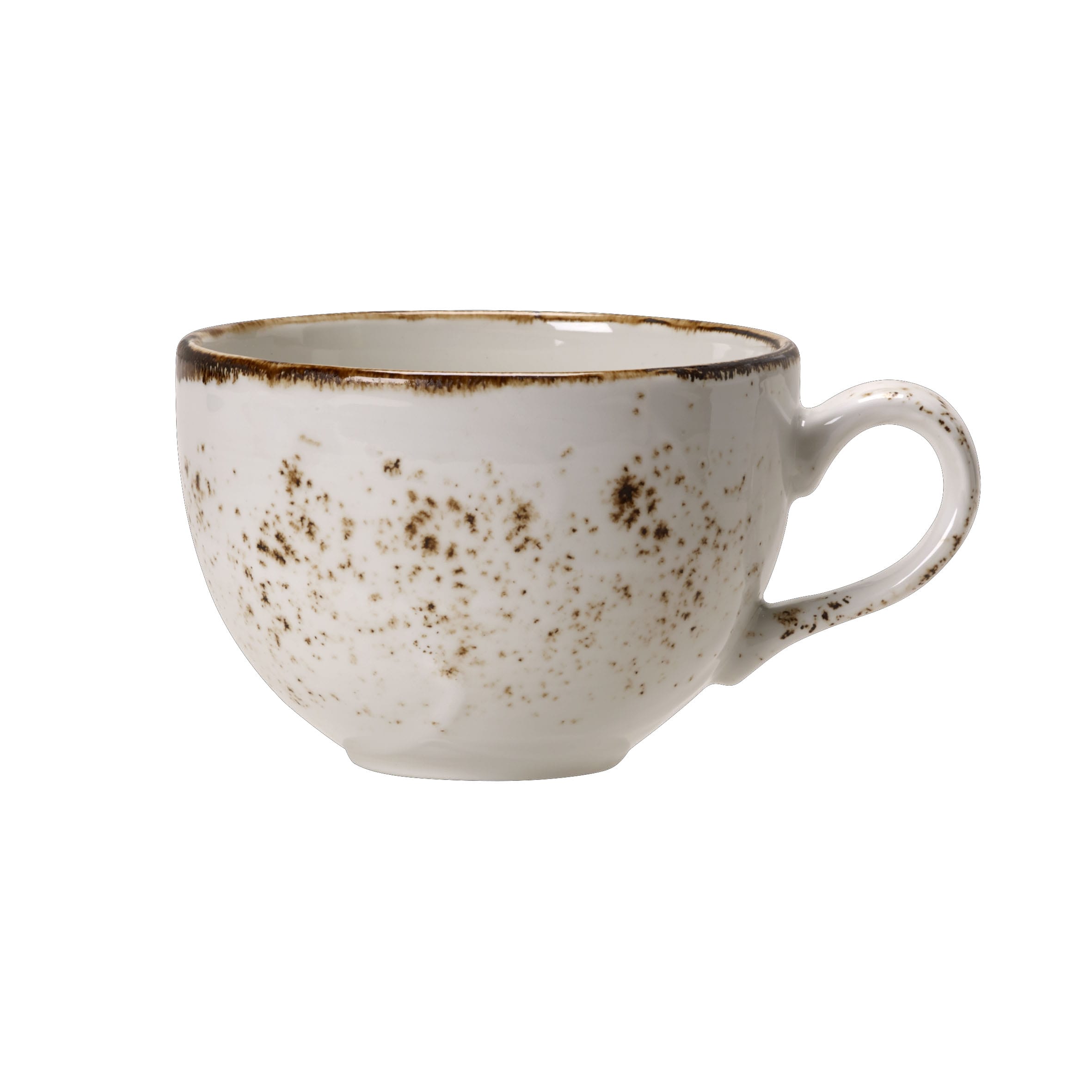 Steelite 11550152 Steelite Performance Craft White Low Cup L 5.25" W 4.75" H 2.75" (12.0 oz) 36/Case