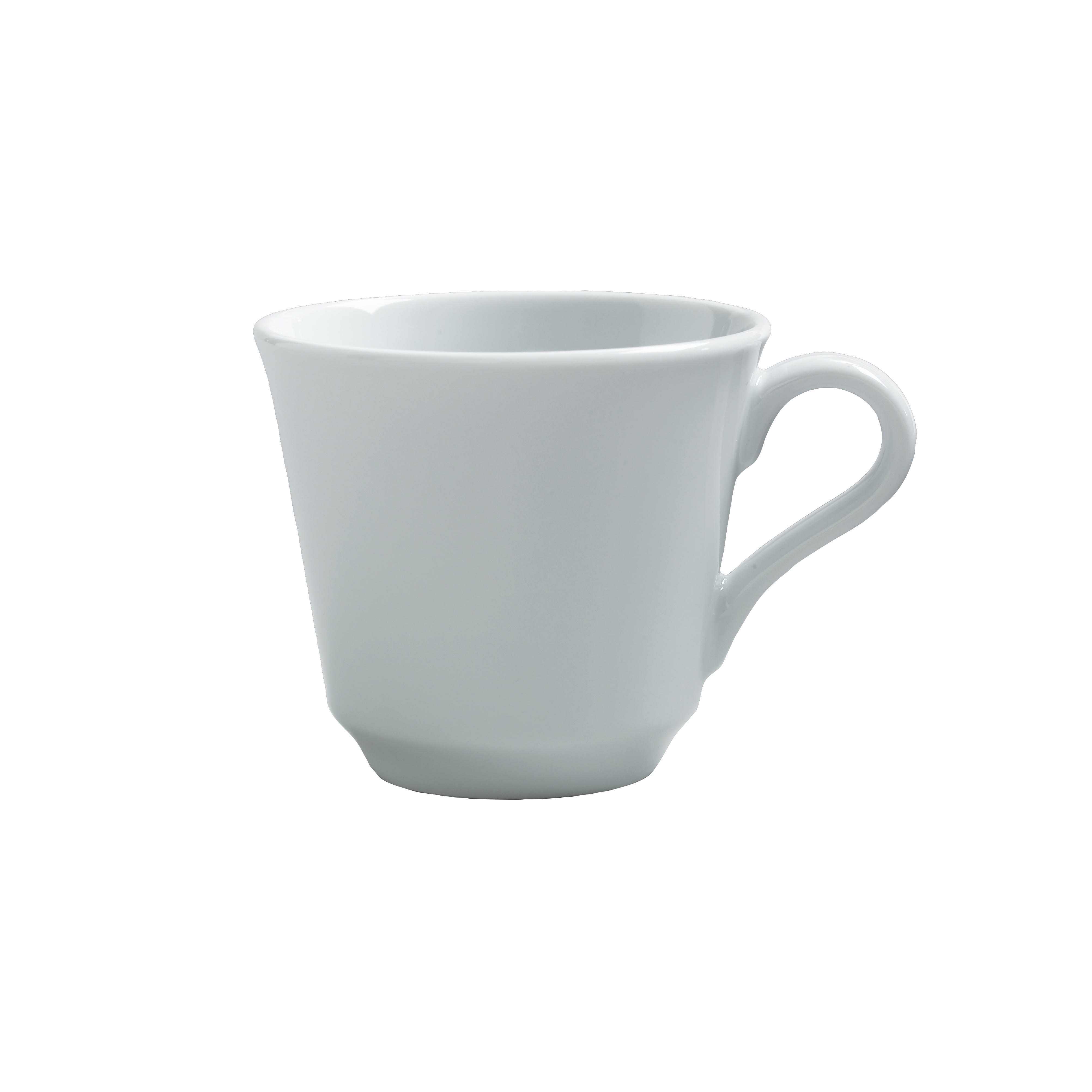 Steelite 6900E509 Varick Dinnerware Cafe Porcelain Bistro Symphony Cup L 4.375" H 3.0" (7.0 oz) 12/Case
