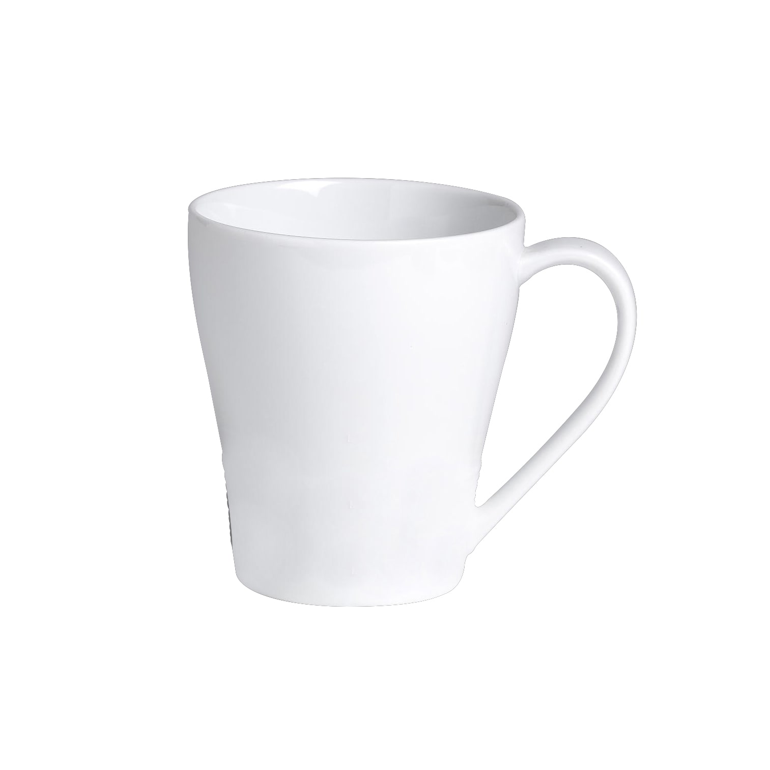 Steelite 6900E574 Varick Dinnerware Cafe Porcelain Bistro Form Mug L 4.5" H 3.75" (9.0 oz) 12/Case