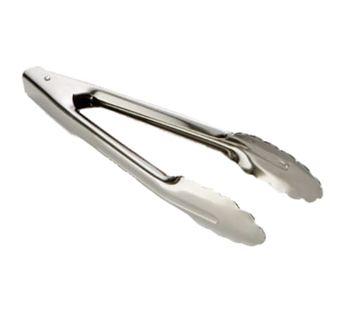 TableCraft 2774 Tongs Stainless Steel 9.50" x 1.45" x 0.75"
