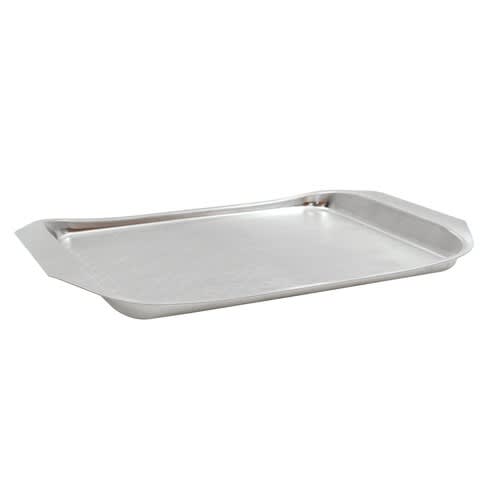 TableCraft 20004 Better Burger Collection Serving Tray Stainless Steel 14" x 9.62" x 0.38"