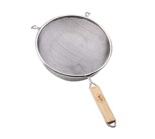 TableCraft 86 Single Mesh Strainer Tin Plated 12.50" x 6.25" x 6.25"