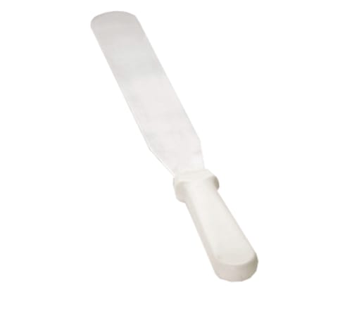 TableCraft 4210 Icing Spatula White Stainless Steel 10" Blade 15.50" x 1.38" x 0.75"