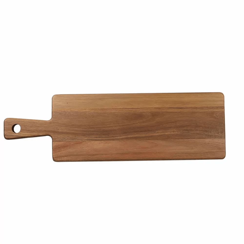 TableCraft 11293 Cash & Carry Acacia Collection Rectangular Serving Board Wood (Acacia) 22" x 8" x 0.75"