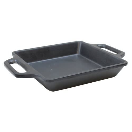 TableCraft MSSKLT85 Square Skillet Black Melamine 10.88" x 8.50" x 1.38"