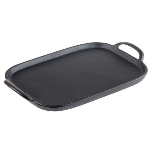 TableCraft 10047 Rectangular Serving Tray Black Melamine 12.25" x 8" x 1.25"