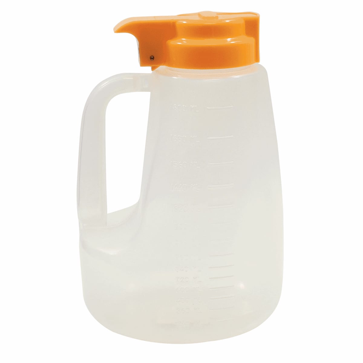 TableCraft PP64Y Option Dispenser - Gallon Yellow Polypropylene 0.5 Gal