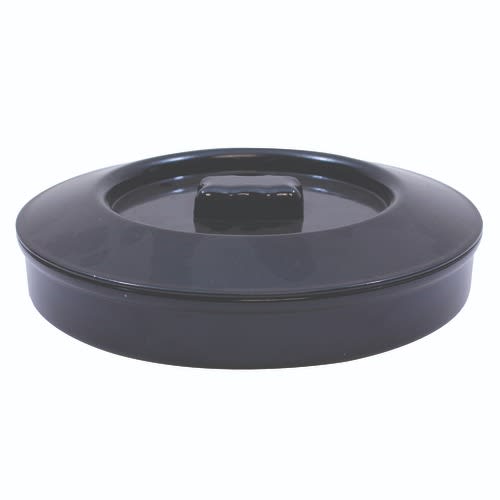 TableCraft TW771 Tortilla Warmer Black Polypropylene 7.69" x 7.69" x 1.75"
