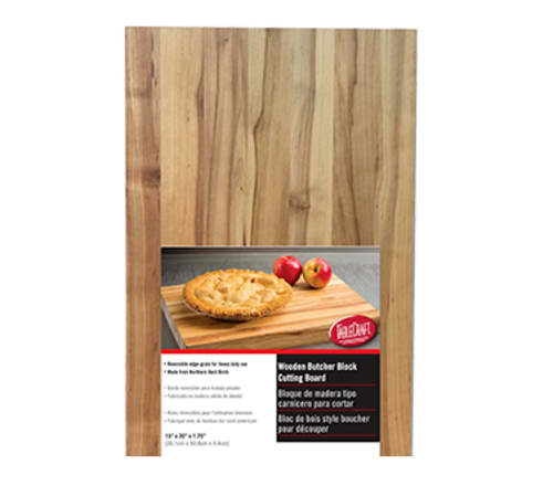 TableCraft CBW1520175 Cash & Carry Butcher Block Wood 20" x 15" x 1.75"