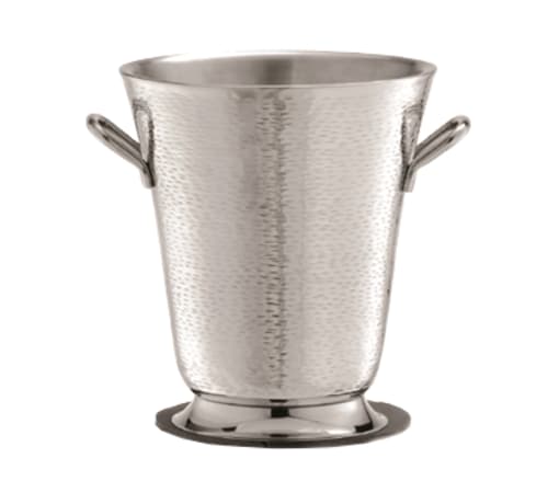 TableCraft RWB119 Remington Collection Round Double Wall Wine Cooler - Quarts Stainless Steel Fits 5398  4 Qt