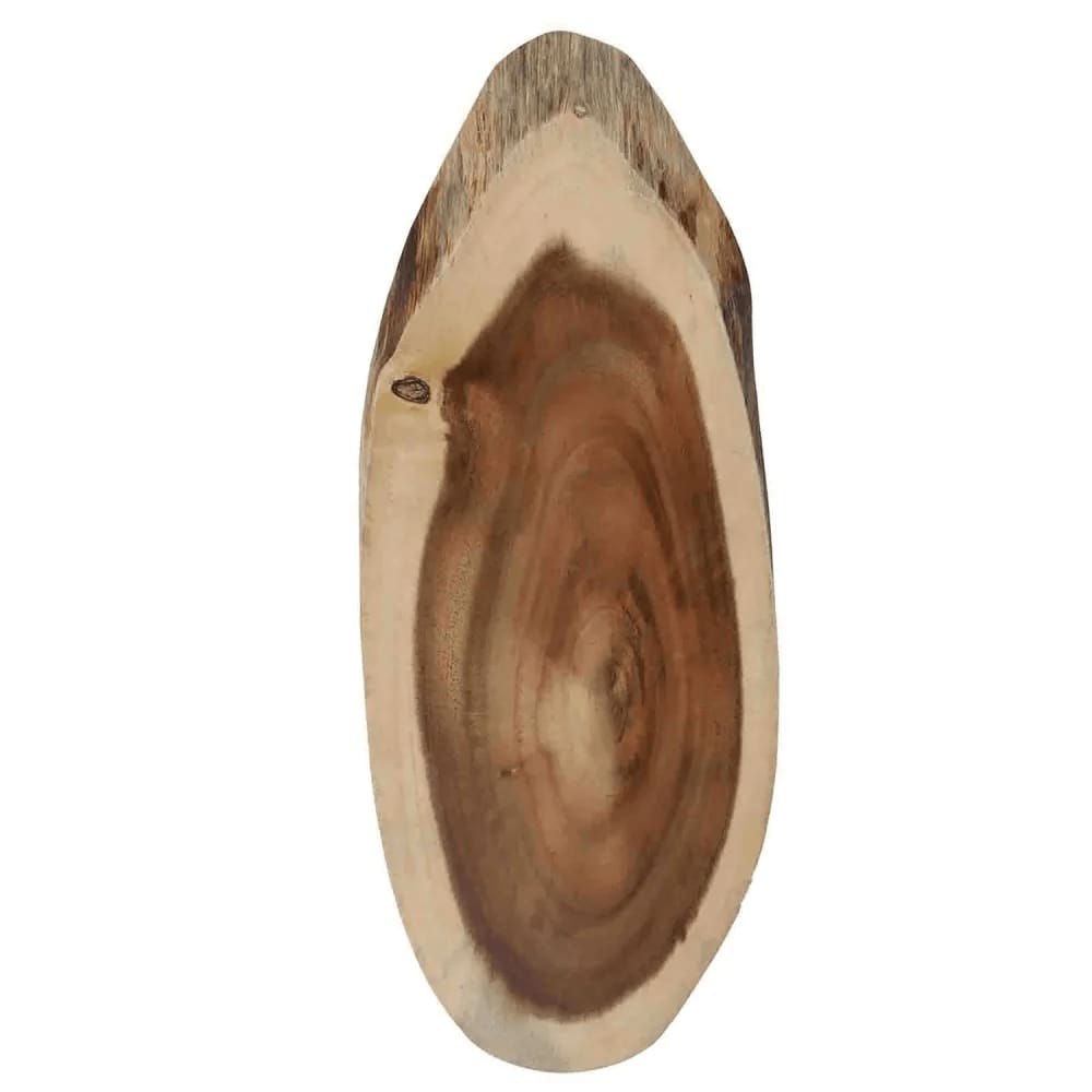 TableCraft 11301 Cash & Carry Acacia Collection Oval Serving Board Wood (Acacia) 20" x 8" x 0.75"