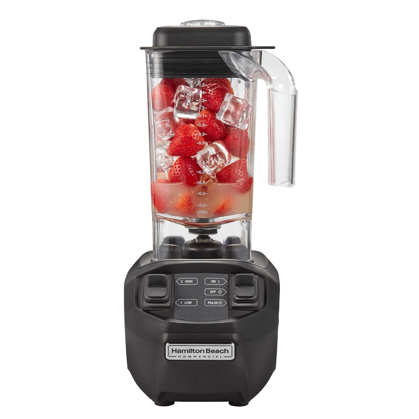 Hamilton Beach HBB255 Rio® Timer/Pulse Bar Blender, 1.6 HP, 48 Oz.