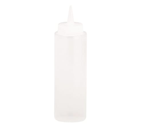 TableCraft 108C Squeeze Bottle Clear Polyethylene 8 Oz
