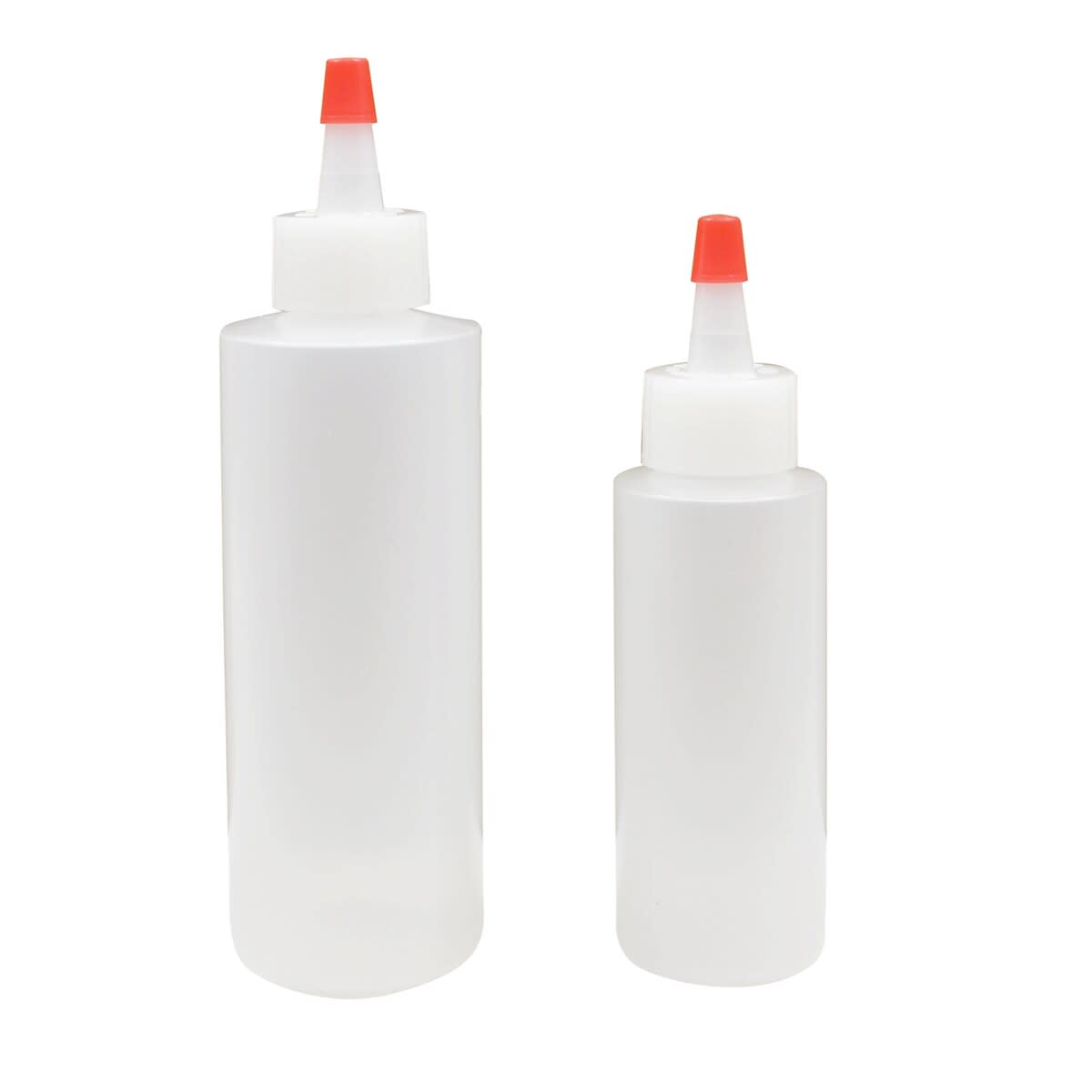 TableCraft H110204 Cash & Carry Squeeze Bottle Clear Polyethylene 0.94" Standard TipTop 1.50" x 1.50" x 5.75"