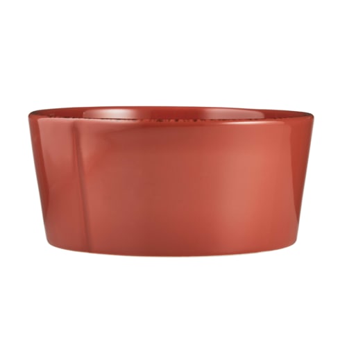 Libbey FH-523R Farmhouse® 15 oz. Barn Red Oatmeal Bowl